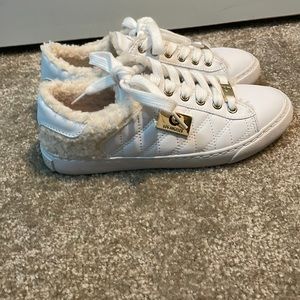 GBG Los Angeles, white sneakers. Gently worn no defects.